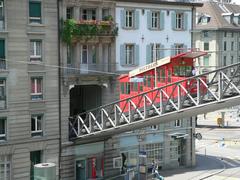 Funicular Polybahn in Zürich, Switzerland