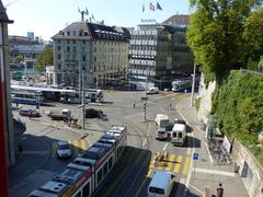 Central Zürich from Polybahn