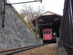 Bergstation der Polybahn in Zürich