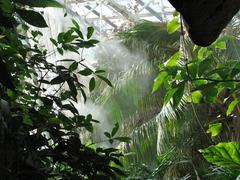 Rooftop rainforest at Baltimore Aquarium