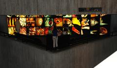 Upper floor of the National Aquarium in Baltimore