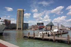 Baltimore Inner Harbor day view