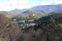 Gatlinburg, Tennessee view from Gatlinburg Bypass