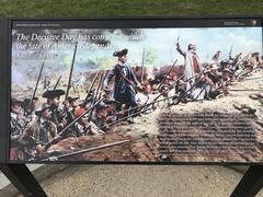 Battle of Bunker Hill information board