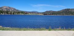 Estes Lake, Colorado, view from N St Vrain Ave