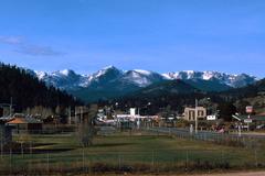 Estes Park, Colorado town view