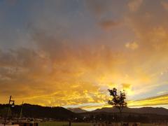 Sunset in Estes Park, Colorado