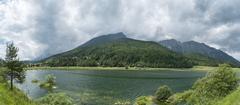 Lago di Andalo in Andalo, Trento, Italy