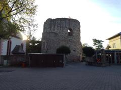 Burg Hayn Dreieichenhain castle view