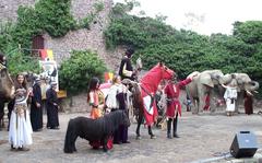 Burgfest und Mittelaltermarkt an der Burg Dreieichenhain