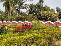 Boundary wall of Shilaidaha Rabindra Kuthibadi in Bangladesh