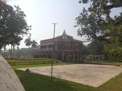 Shilaidaha Kuthibari in Kushtia from afar