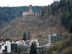 Burg Liebenzell castle on a hill