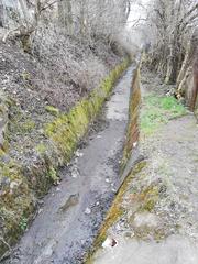 Jinonický stream in Pod Vavřincem street, Prague 5