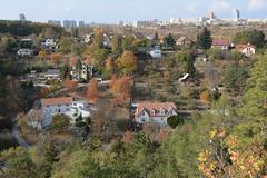 View of Nová Ves from Butovické hradiště