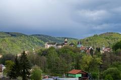 Loket Castle in May 2021