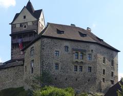 Loket Castle viewed from Egerbrücke