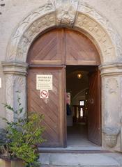 Renaissance portal of Loket Castle