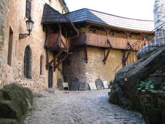 Loket Castle Margrave's House entrance door