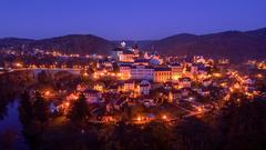 overview of Loket town and castle