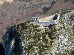 Aerial view of Château de Montségur