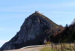 Château de Montségur in Ariège, France