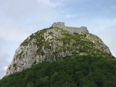 Château de Montségur from the west