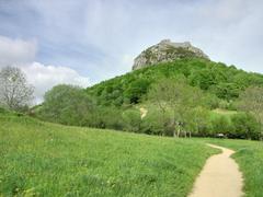 Château de Montségur view