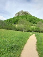 Château de Montségur seen from the west