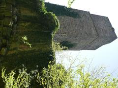 Burg Liebeneck tower and wall in Pforzheim