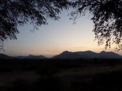 dusk in Madanapalle AP