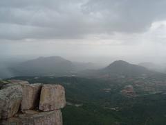 View from Horsely hills, Madanapalle, Chittor district, Andhra Pradesh