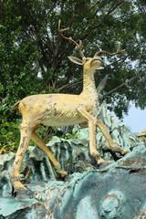 Antlers sculpture at Haw Par Villa