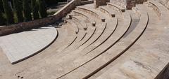 Open theatre in Byzantine and Christian Museum in Athens