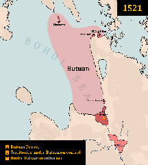 Map of the Rajahnate of Butuan in 1521 during the Magellan Expedition