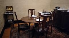 Churchill War Rooms dining hall