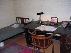 Desk of the Minister for Information at the Cabinet War Rooms in London