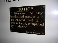 Cabinet War Rooms, London interior