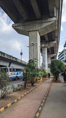 Ernakulam city skyline with high-rise buildings and lush greenery