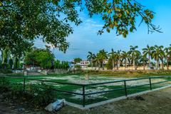 old pond of Nepalgunj without water