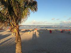 Coroa do Meio beach in Aracaju, Brazil