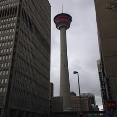 Calgary Tower in April 2015