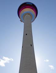 The Calgary Tower in Downtown Calgary, Alberta