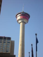 Calgary Tower in Calgary, Alberta, Canada