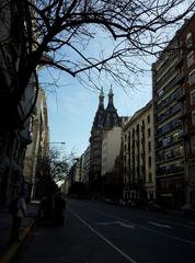 Belgrano Avenue in Monserrat, Buenos Aires