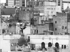 view of Monserrat neighborhood from the Universidad de Morón terrace