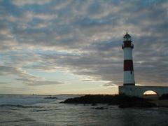 Faro de Itapuá lighthouse at sunset