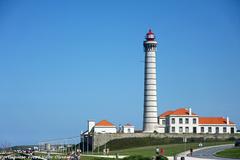 Farol da Boa Nova lighthouse in Leça da Palmeira, Portugal