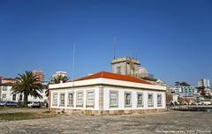 Farol de São Miguel-O-Anjo, a historic lighthouse in Porto, Portugal.