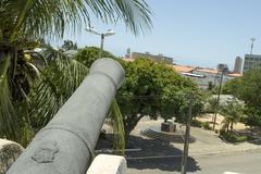 Monument cannon at the Ceará Garrison in Brazil